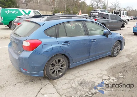 2014 Subaru Impreza 2.0I Sport Premium from USA, damaged, VIN JF1GPAL65E8303452